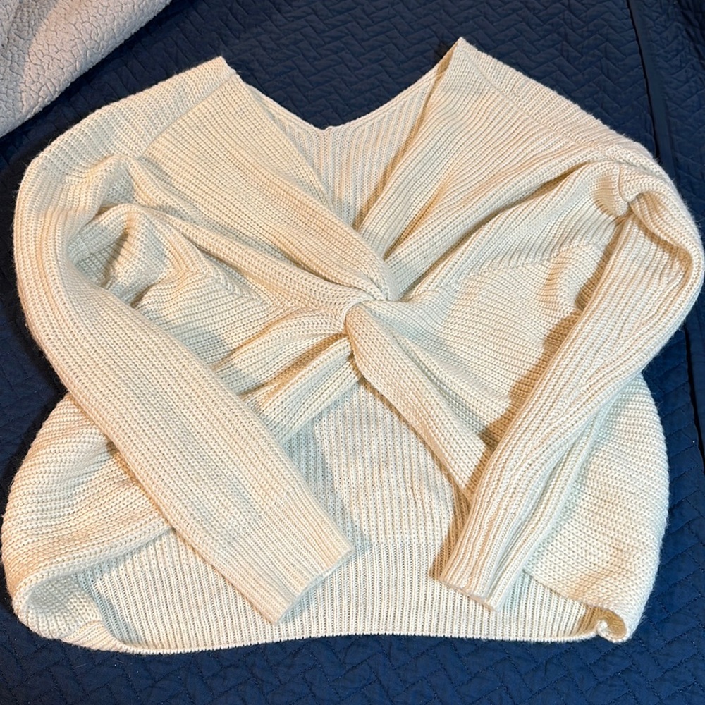 Criss Cross Sweater